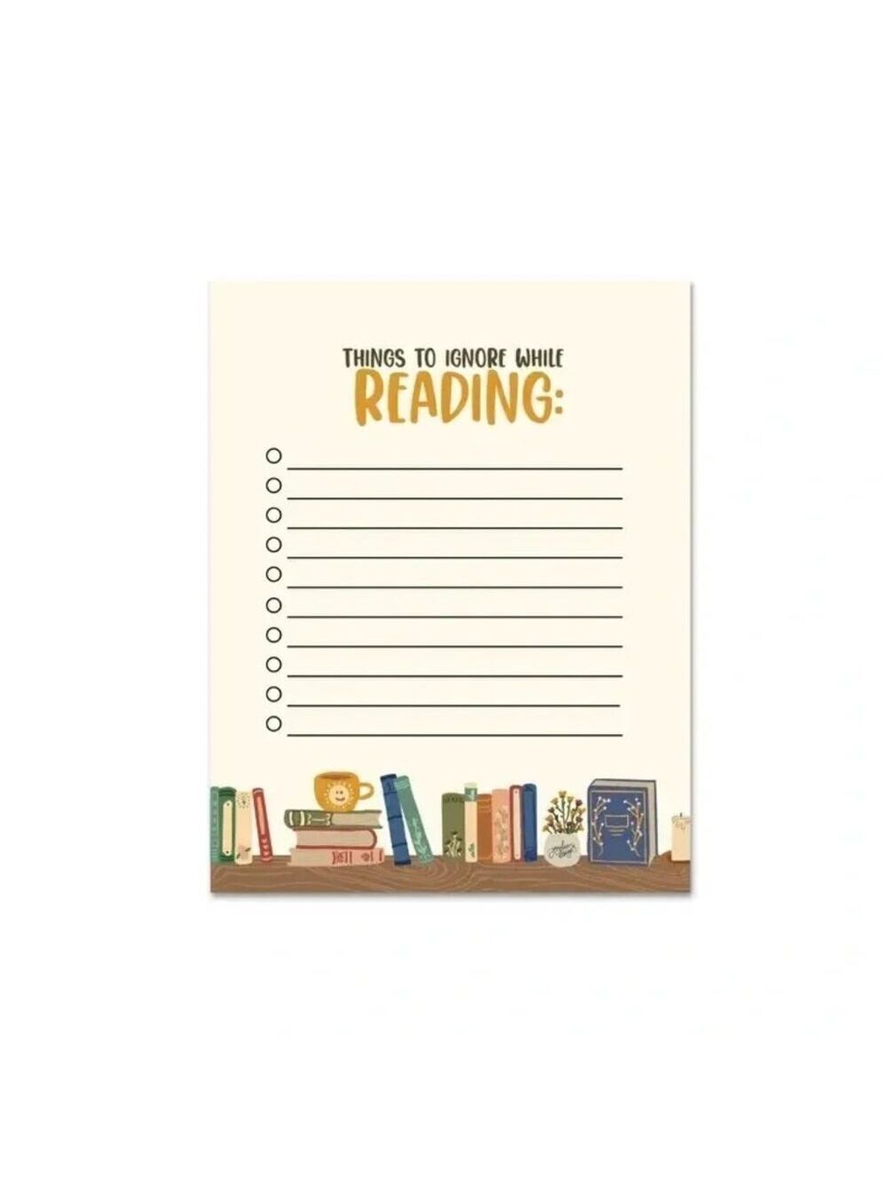 ($5) Things To Ignore While Reading Notepad - Picture 2 of 3